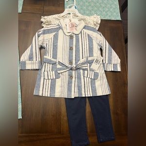 Jessica Simpson outfit for toddlers. 24 months or 2T available!